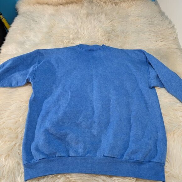 Vintage Sedona Blue Graphic Crewneck Sweater Size Large - Picture 7 of 7